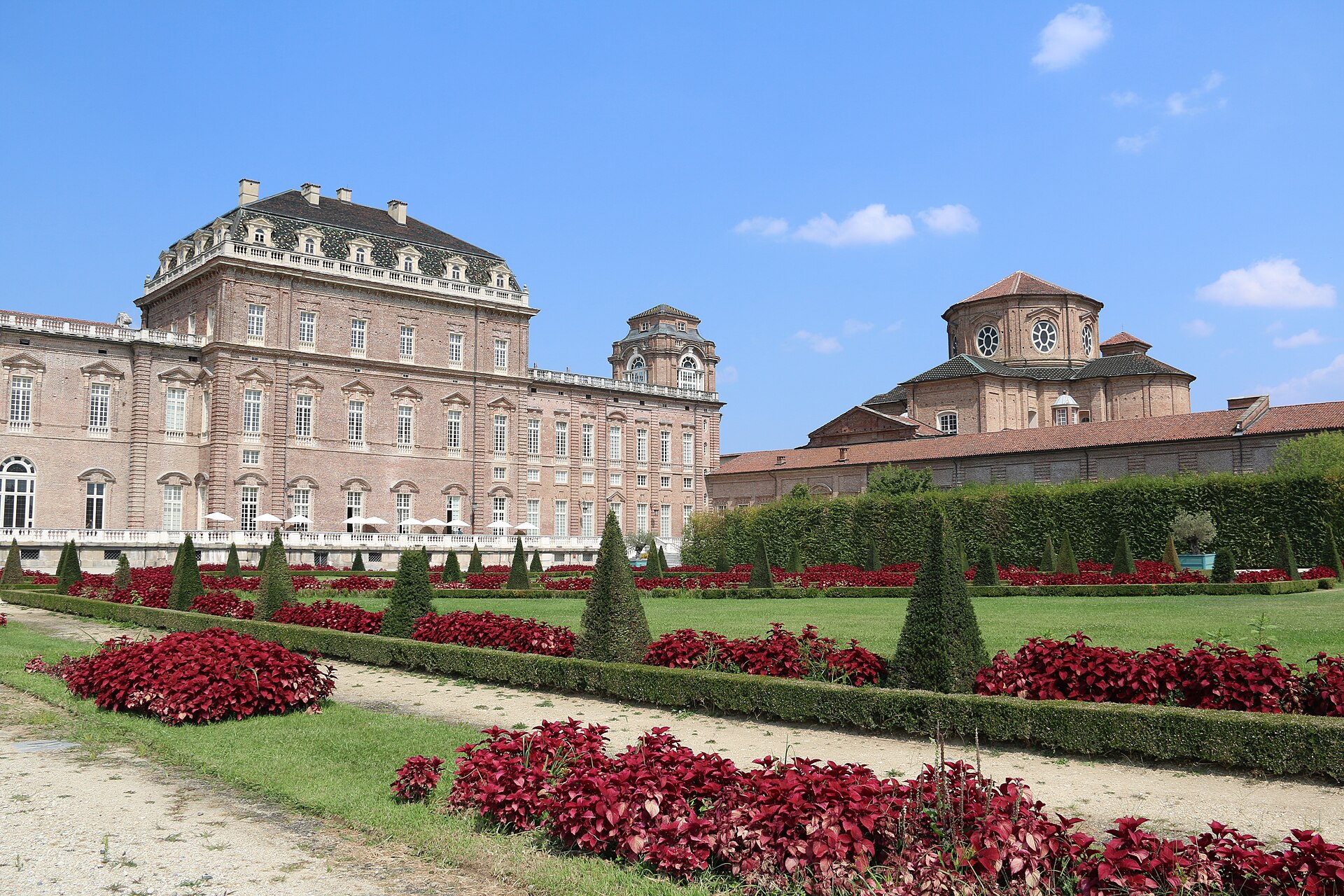 Fassade von Venaria Reale